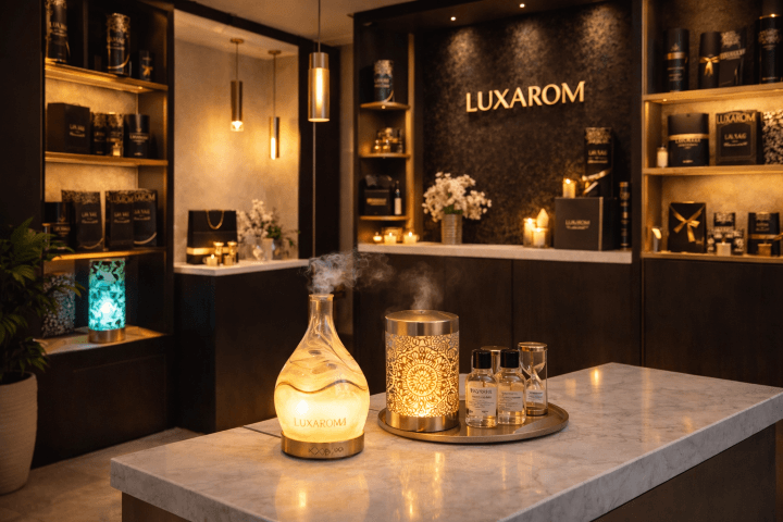 Nos créations — diffuseur, bougies et huiles parfumées Luxarom